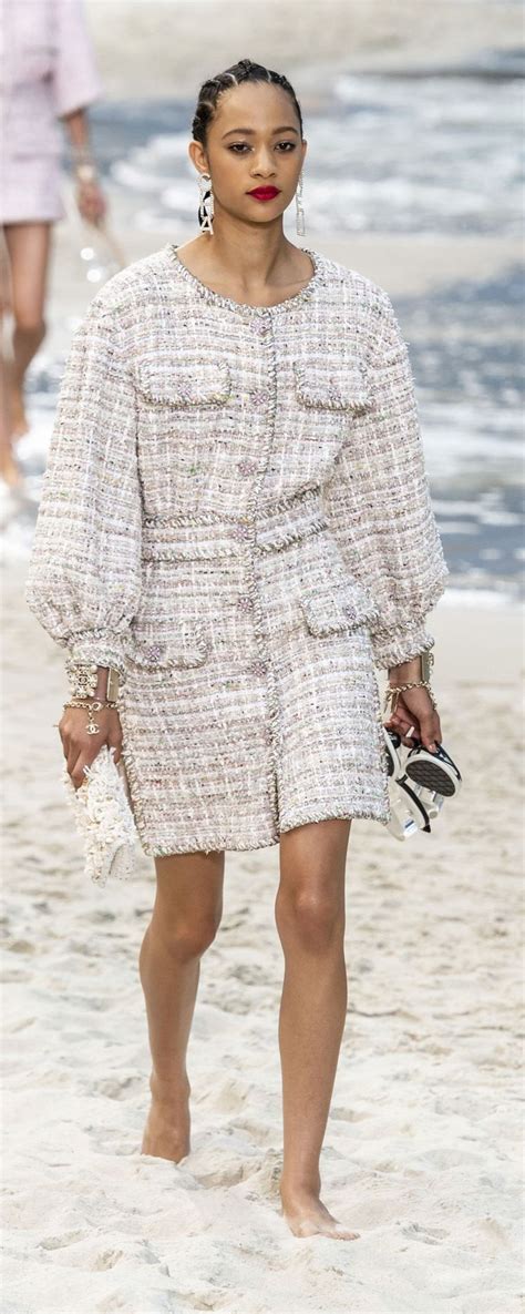 chanel white dress 2019|elegant chanel dresses.